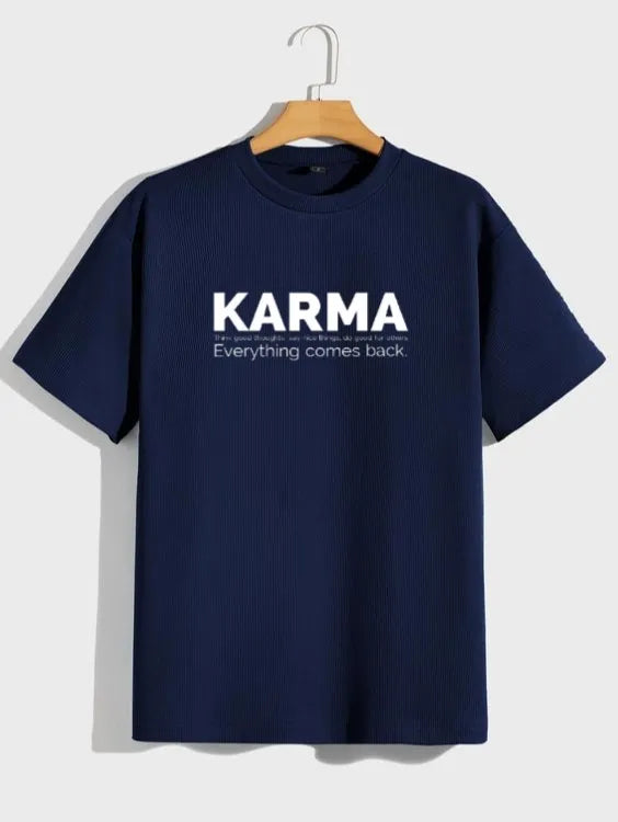 Karma Printed T-Shirt