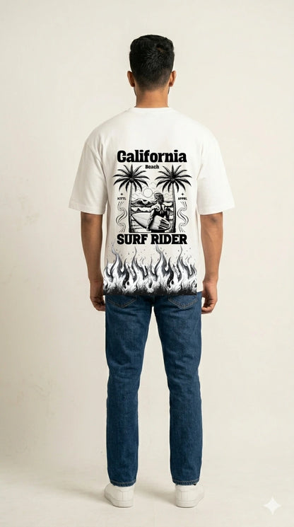 Oversized Printed T Shirt