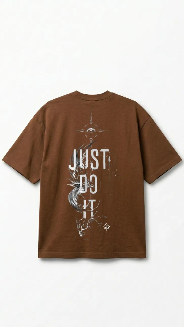 Compass Brown T Shirt