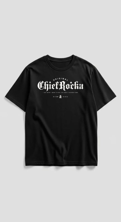 Black Graphic Street Tee