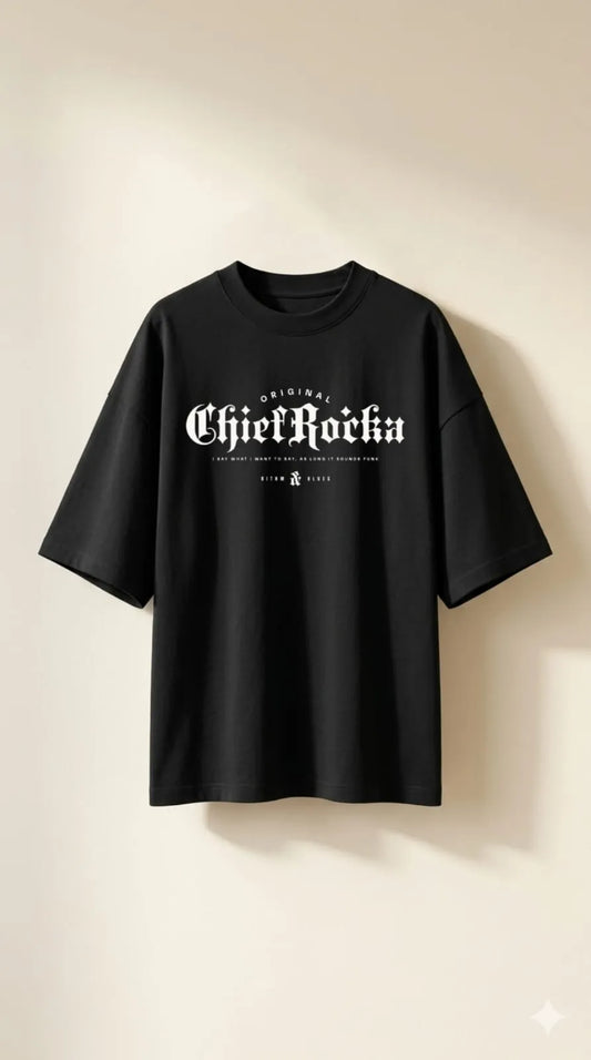 Black Graphic Street Tee