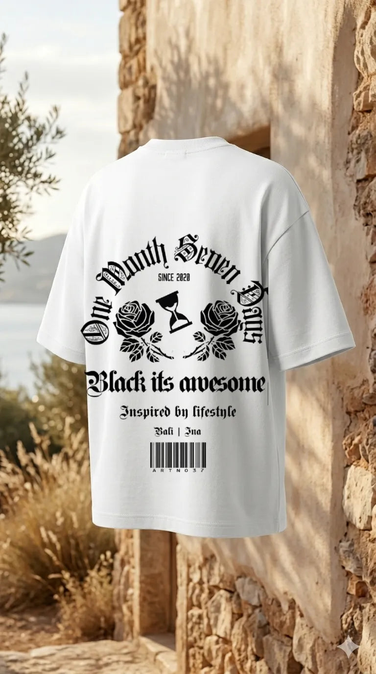 Vintage Typography Street Tee