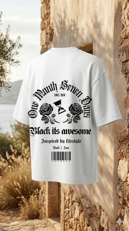 Vintage Typography Street Tee