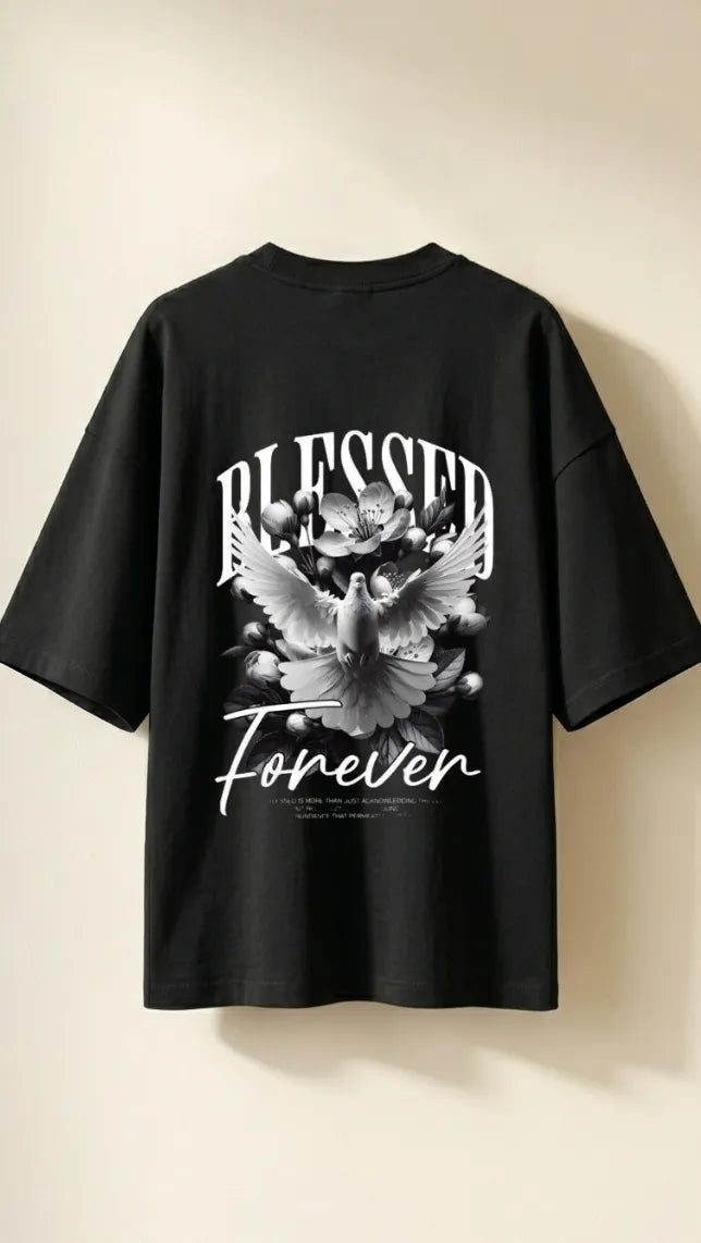 Blessed Typography Street Tee