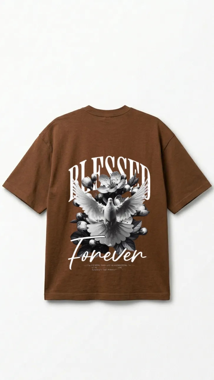 Blessed Typography Street Tee