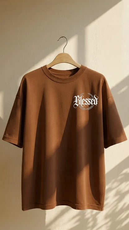 Blessed Typography Street Tee