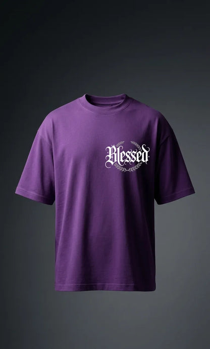 Blessed Typography Street Tee