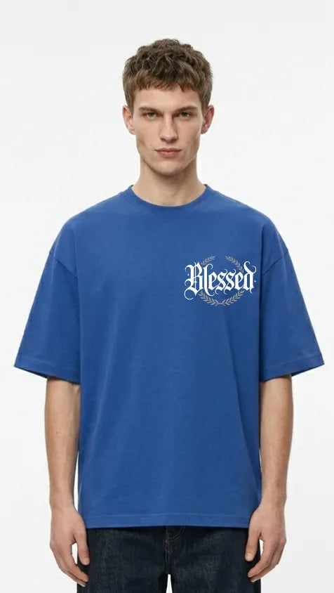 Blessed Typography Street Tee
