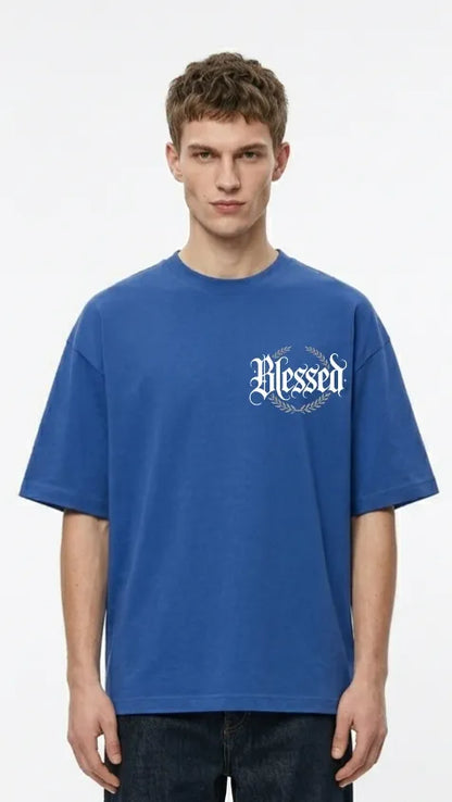 Blessed Typography Street Tee