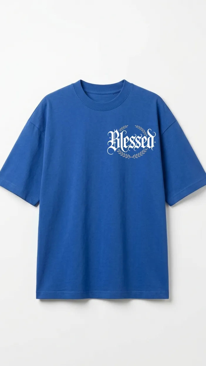 Blessed Typography Street Tee