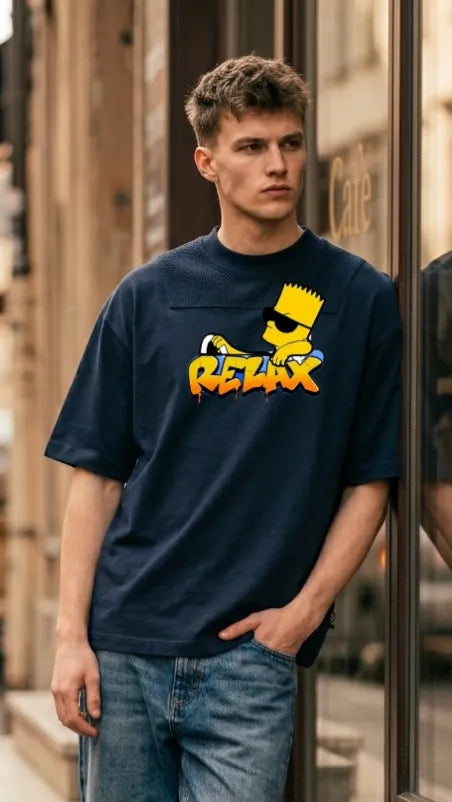 Relax Cartoon Street Tee