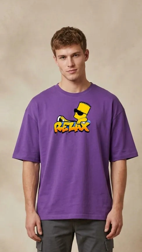 Relax Cartoon Street Tee