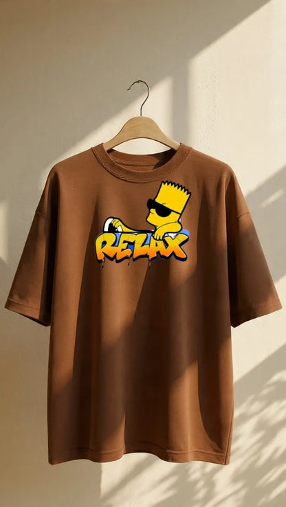 Relax Cartoon Street Tee