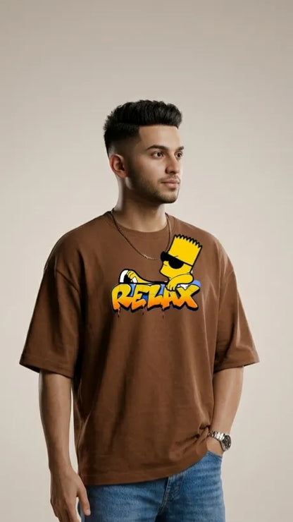 Relax Cartoon Street Tee