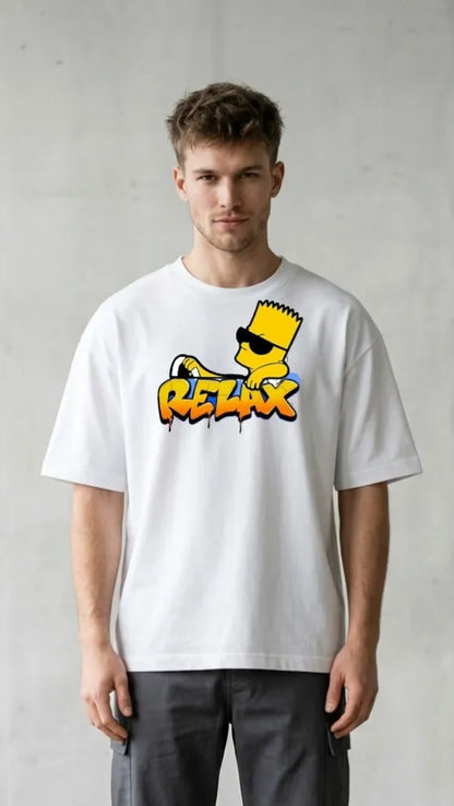 Relax Cartoon Street Tee