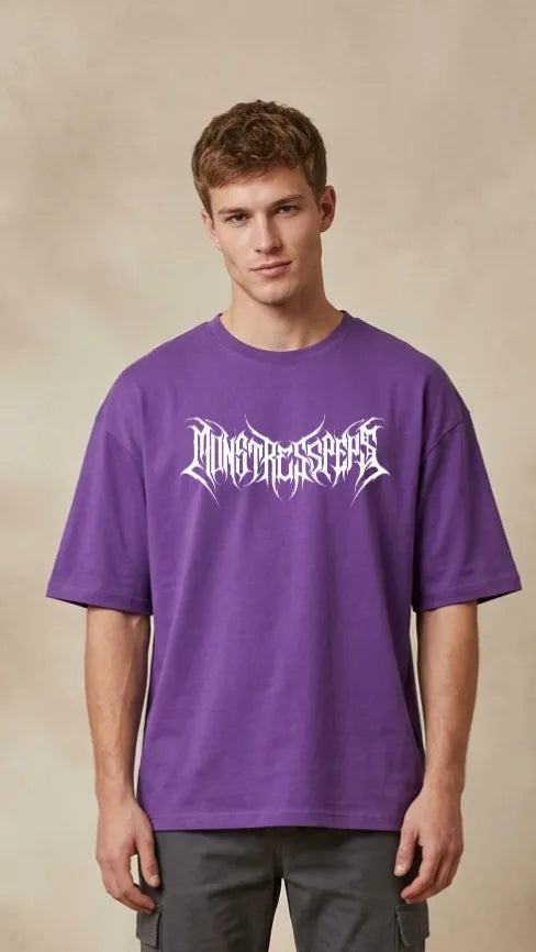 Monster Typography Street Tee