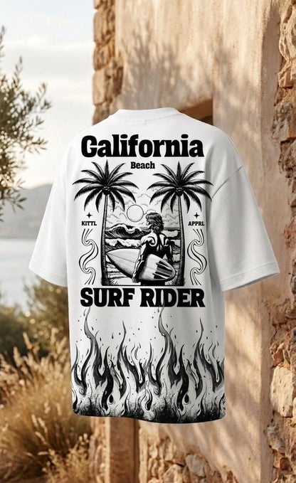 Oversized Printed T Shirt